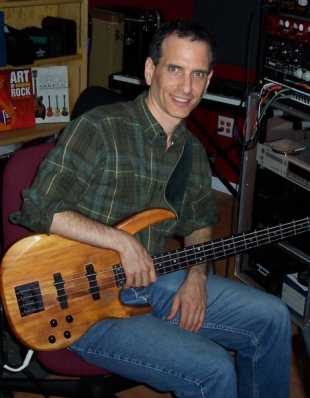 Recording Bass for Dennis Young